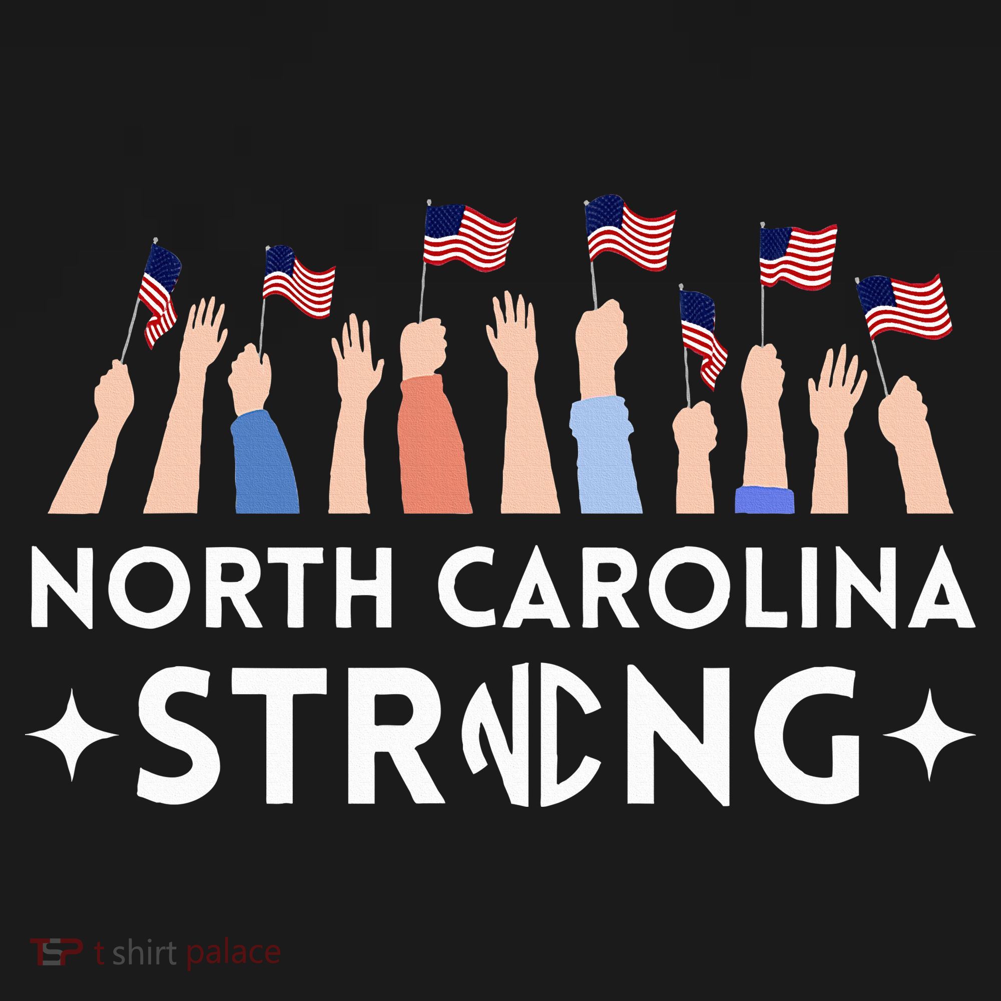 North Carolina Strong Support Nc Flag Visor
