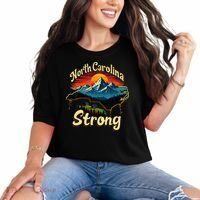 North Carolina Strong Strong Nc State Support Comfort Colors T-Shirt thumb 0
