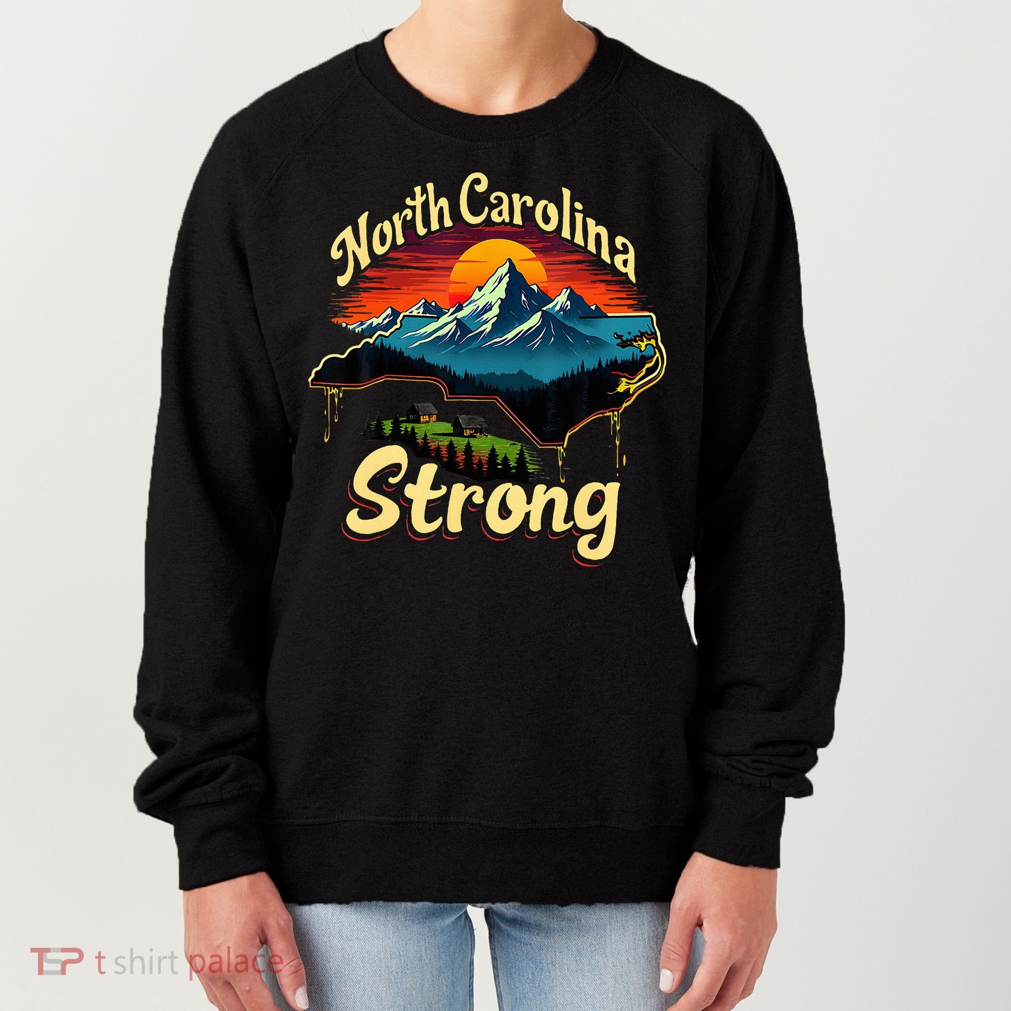 North Carolina Strong Strong Nc State Support Women's Sweatshirt