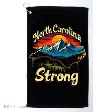 North Carolina Strong Strong Nc State Support Golf Towel