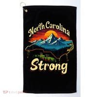 North Carolina Strong Strong Nc State Support Golf Towel thumb 0