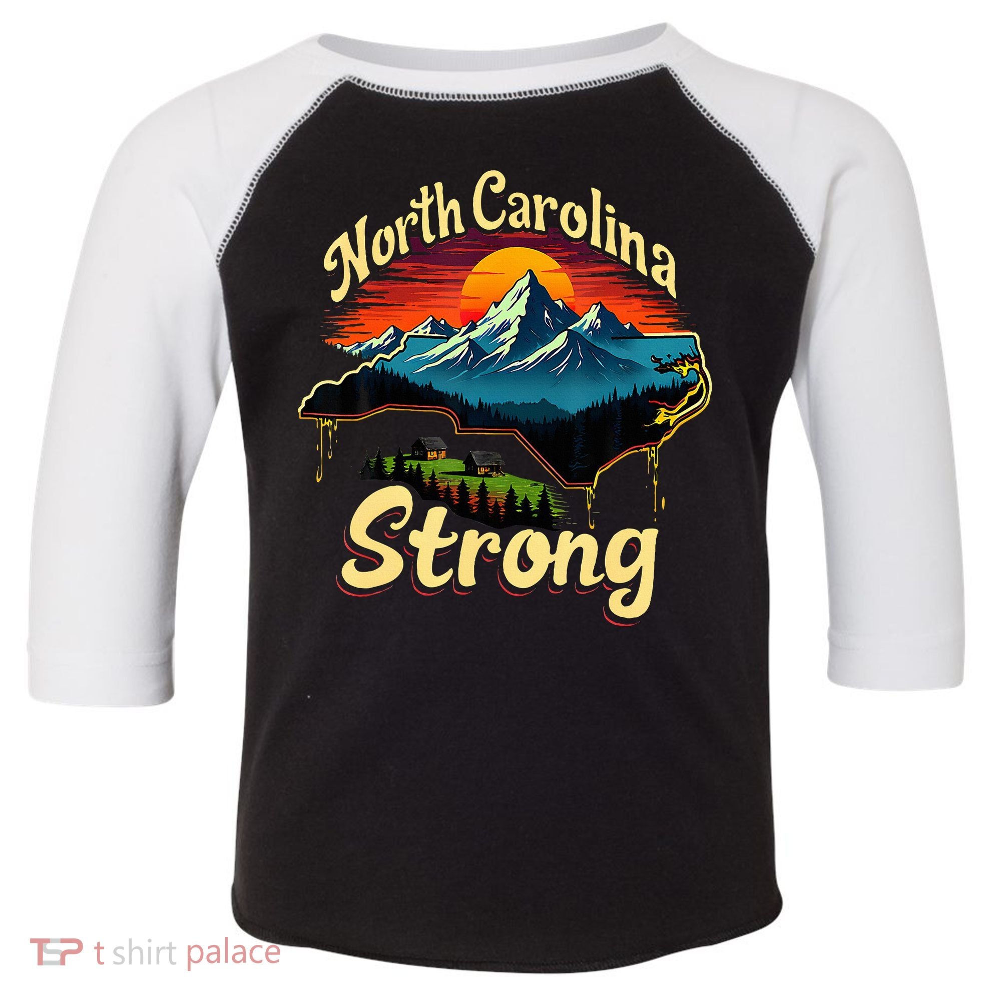 North Carolina Strong Strong Nc State Support Toddler Fine Jersey T-Shirt