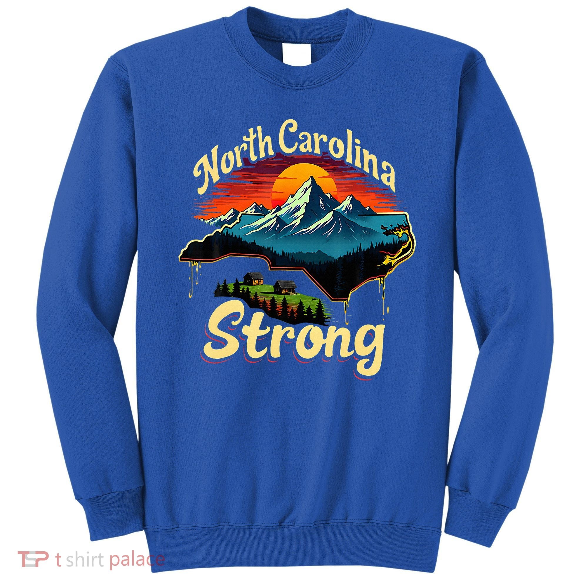 North Carolina Strong Strong Nc State Support Sweatshirt