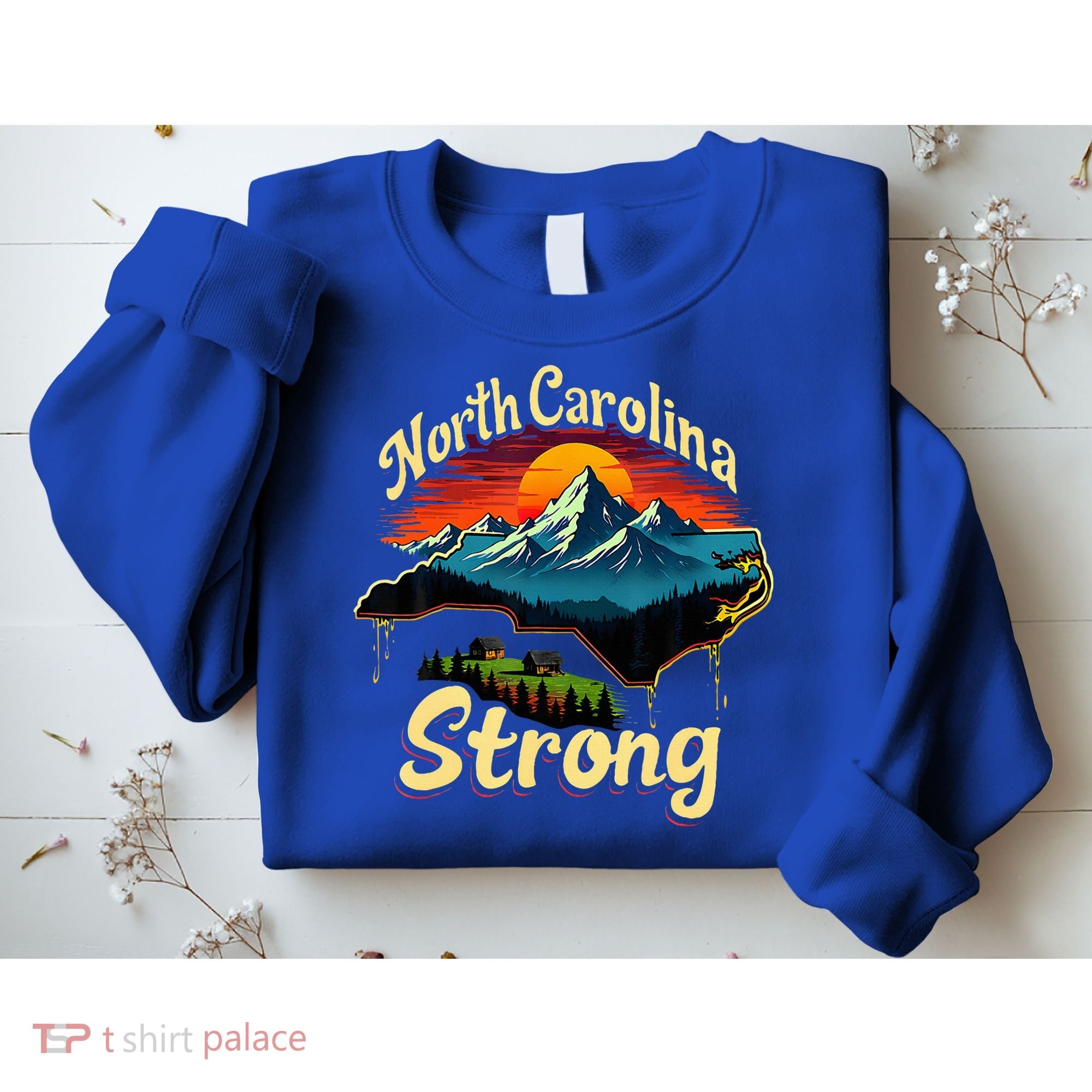 North Carolina Strong Strong Nc State Support Sweatshirt