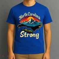 North Carolina Strong Strong Nc State Support T-Shirt thumb 3