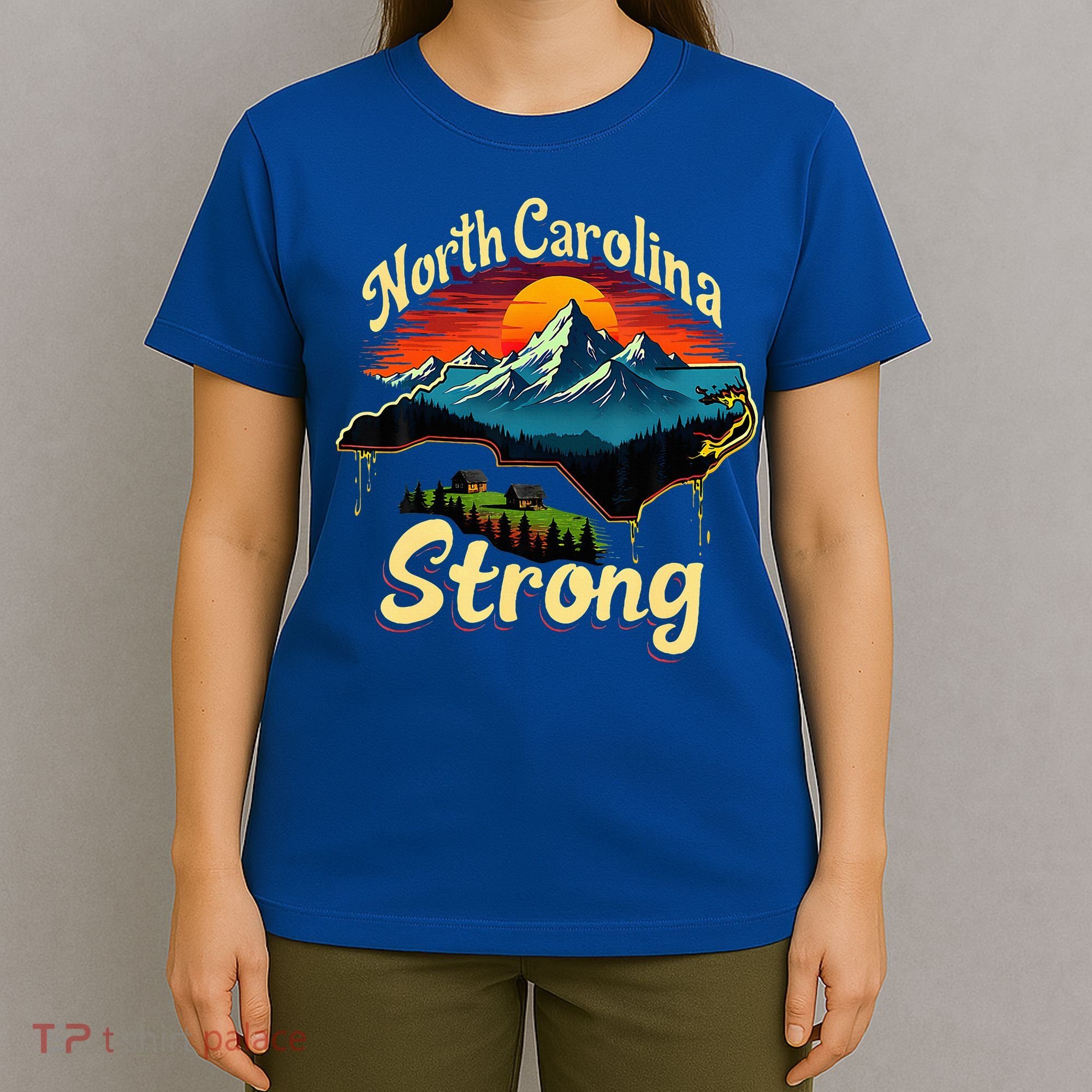 North Carolina Strong Strong Nc State Support T-Shirt