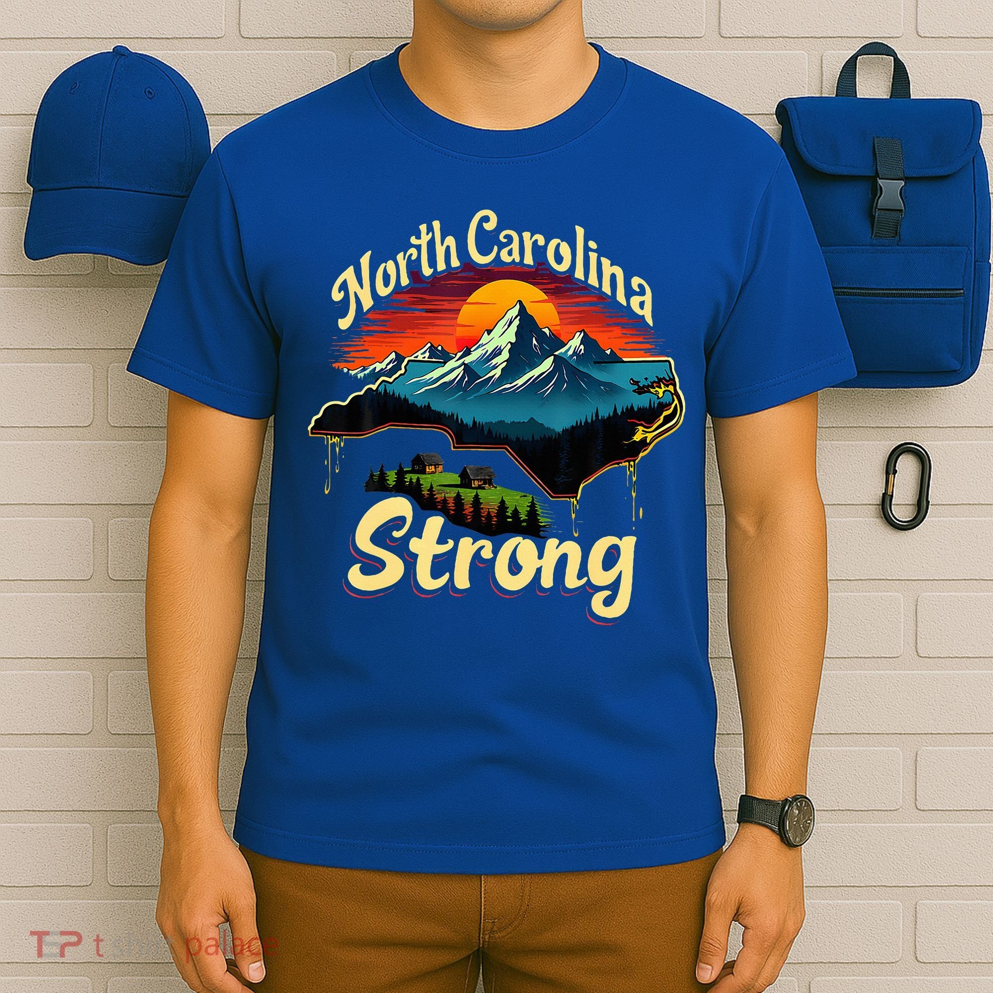 North Carolina Strong Strong Nc State Support T-Shirt