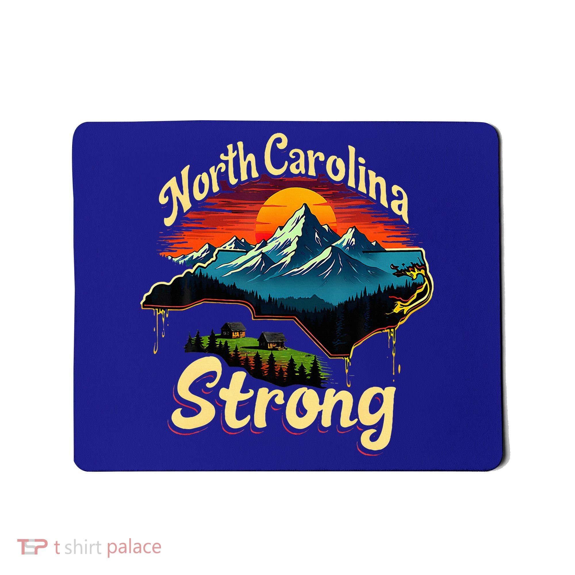 North Carolina Strong Strong Nc State Support Mousepad