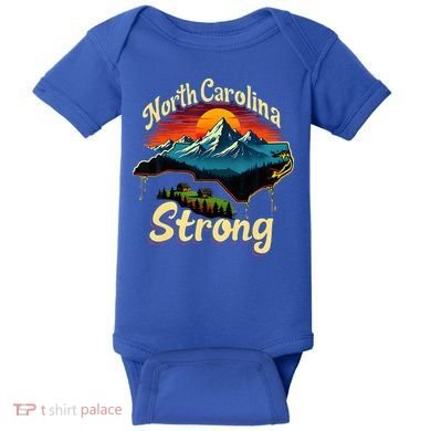 North Carolina Strong Strong Nc State Support Baby Bodysuit