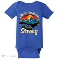 North Carolina Strong Strong Nc State Support Baby Bodysuit thumb 0
