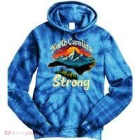 North Carolina Strong Strong Nc State Support Tie Dye Hoodie thumb 0