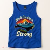 North Carolina Strong Strong Nc State Support Tank Top thumb 2