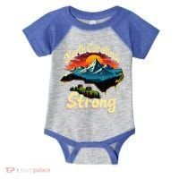 North Carolina Strong Strong Nc State Support Infant Baby Jersey Bodysuit thumb 0