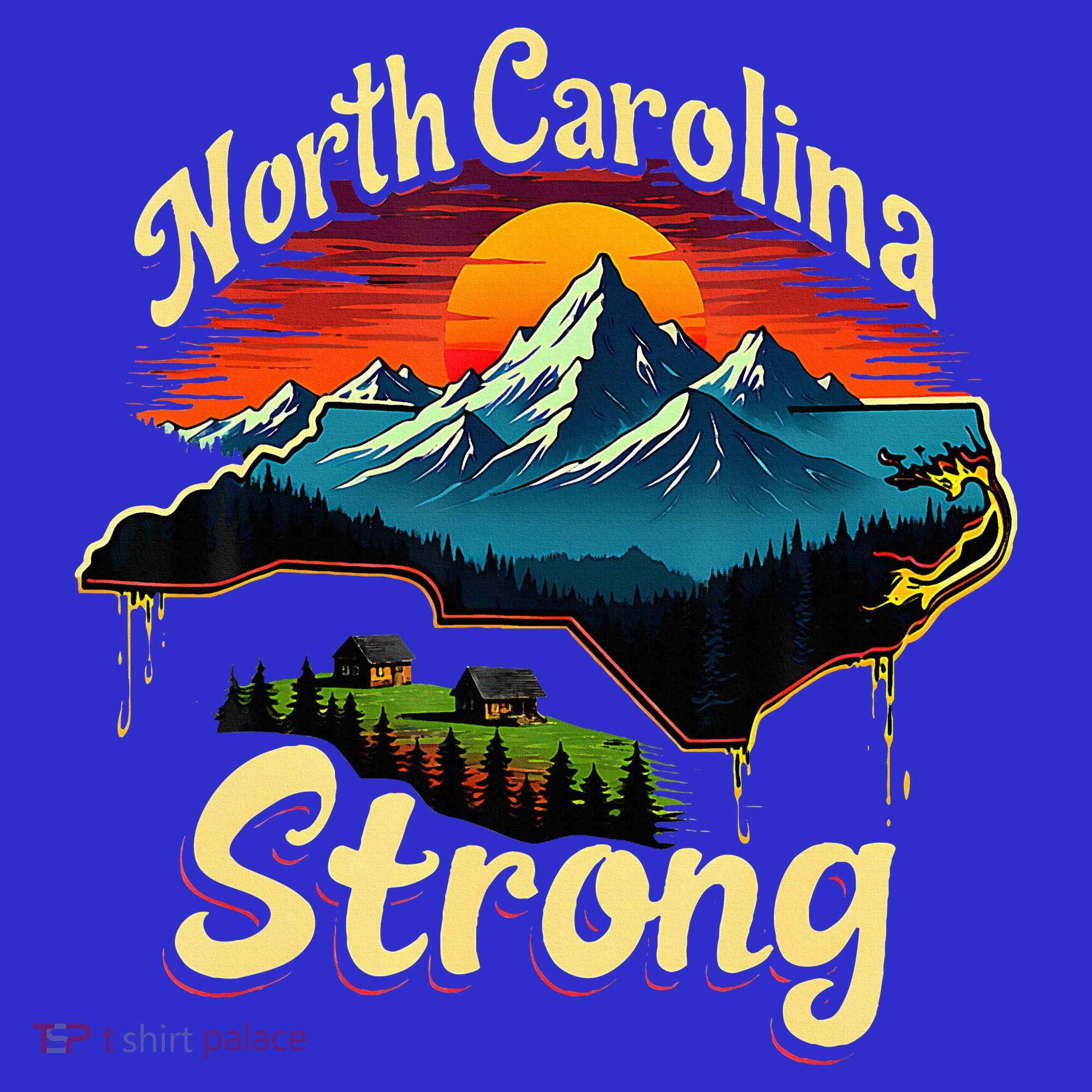 North Carolina Strong Strong Nc State Support Toddler T-Shirt