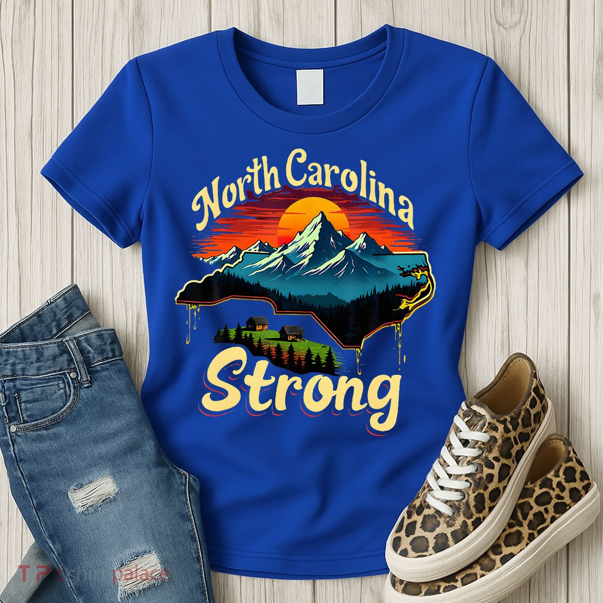 North Carolina Strong Strong Nc State Support Women's T-Shirt