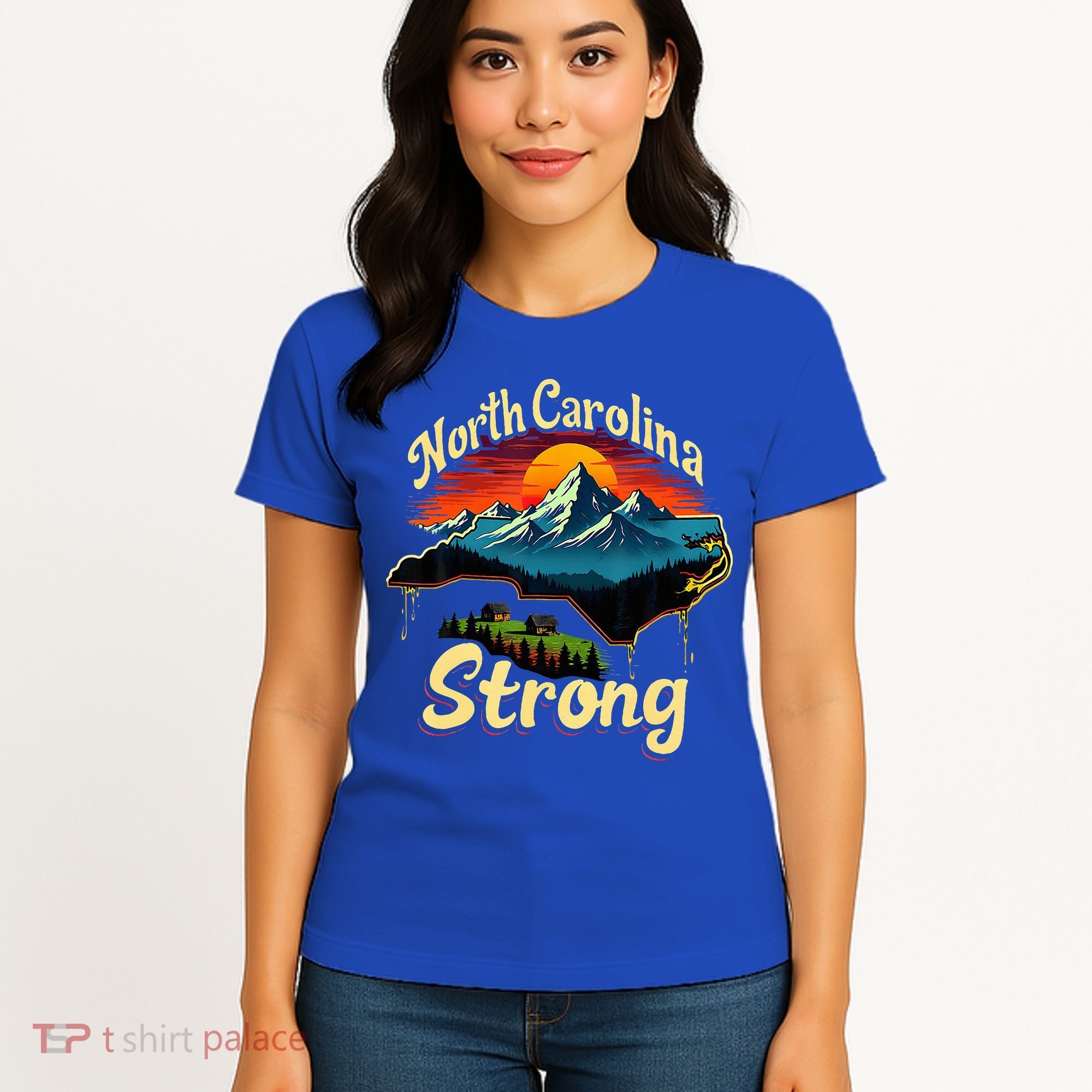 North Carolina Strong Strong Nc State Support Women's T-Shirt