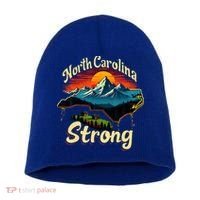 North Carolina Strong Strong Nc State Support Short Acrylic Beanie thumb 0
