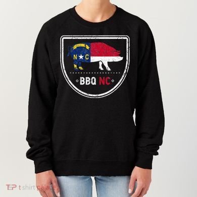 North Carolina State Flag Bbq Nc Women's Sweatshirt