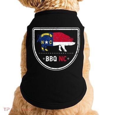 North Carolina State Flag Bbq Nc Doggie Tank