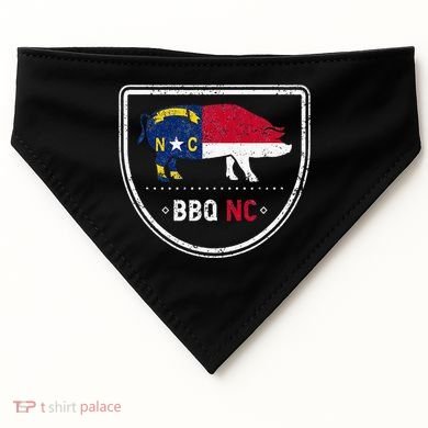 North Carolina State Flag Bbq Nc USA-Made Doggie Bandana