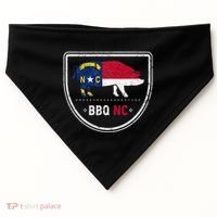 North Carolina State Flag Bbq Nc USA-Made Doggie Bandana thumb 0