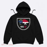 North Carolina State Flag Bbq Nc Hoodie thumb 0
