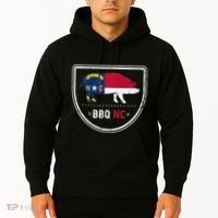 North Carolina State Flag Bbq Nc Hoodie thumb 2