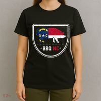 North Carolina State Flag Bbq Nc T-Shirt thumb 4