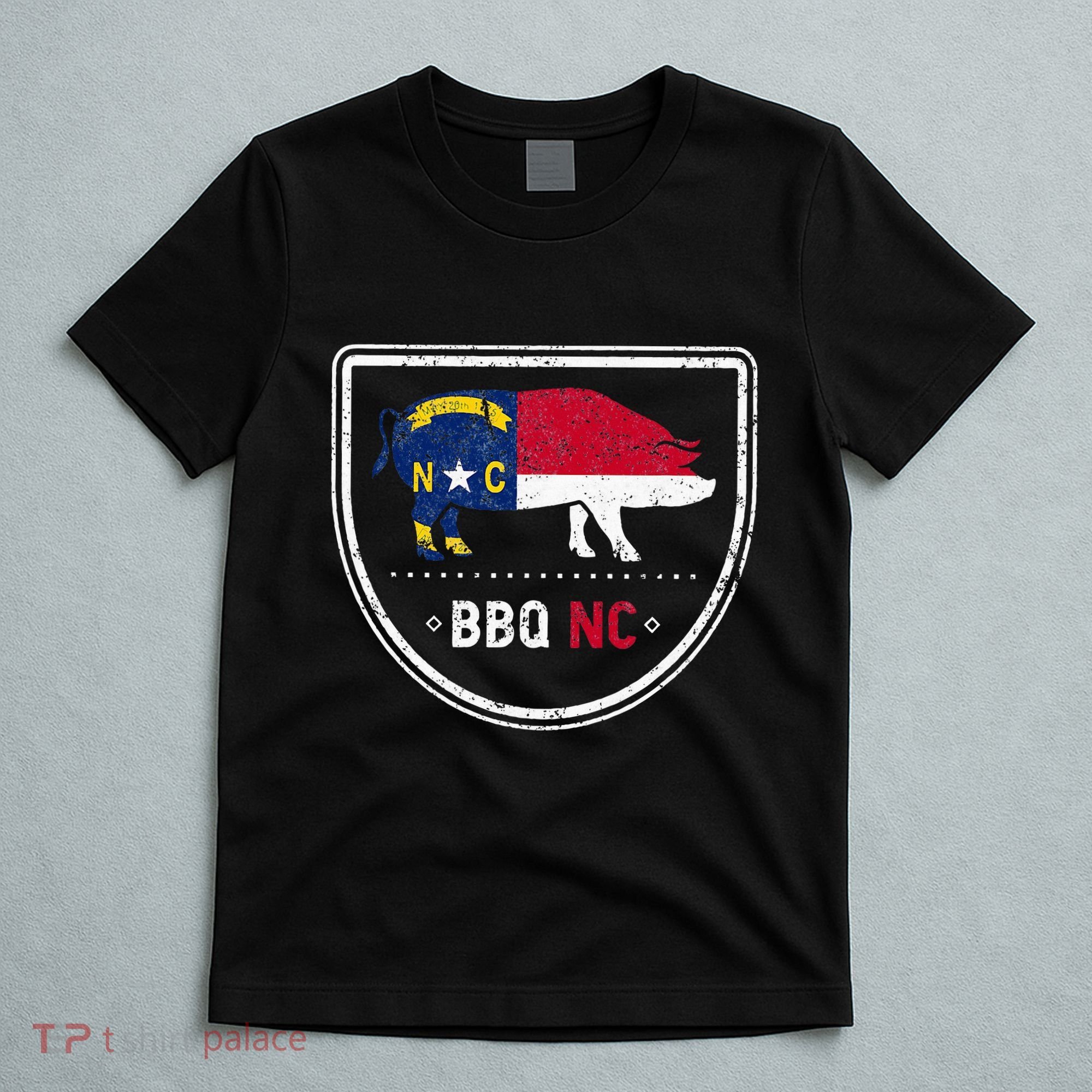 North Carolina State Flag Bbq Nc T-Shirt