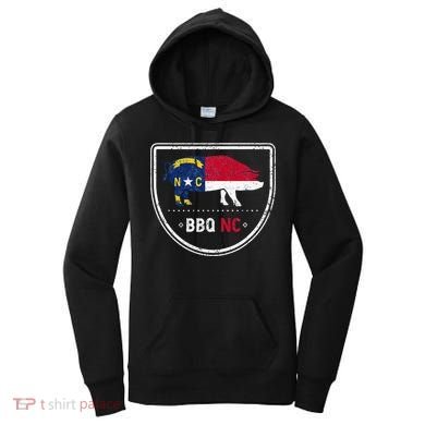 North Carolina State Flag Bbq Nc Women's Hoodie