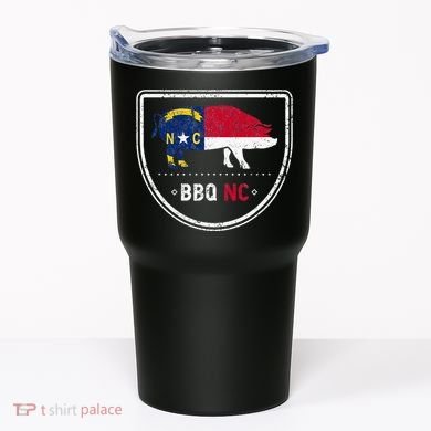 North Carolina State Flag Bbq Nc Tumbler