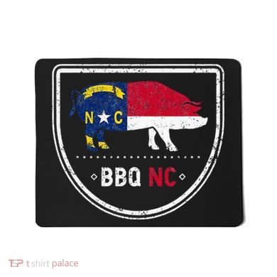 North Carolina State Flag Bbq Nc Mousepad