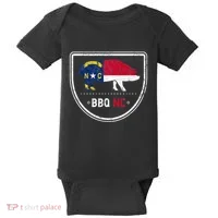 North Carolina State Flag Bbq Nc Baby Bodysuit thumb 0