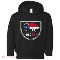 North Carolina State Flag Bbq Nc Toddler Hoodie thumb 0