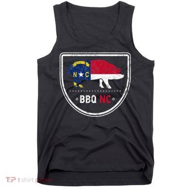 North Carolina State Flag Bbq Nc Tank Top