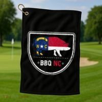 North Carolina State Flag Bbq Nc Golf Towel thumb 1