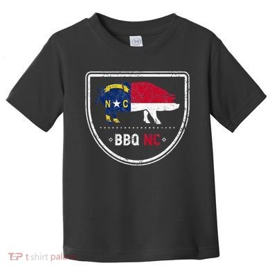 North Carolina State Flag Bbq Nc Toddler T-Shirt