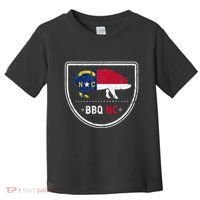 North Carolina State Flag Bbq Nc Toddler T-Shirt thumb 0
