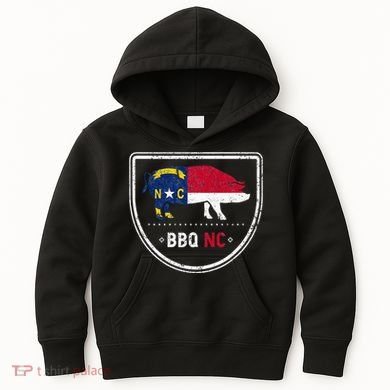 North Carolina State Flag Bbq Nc Kids Hoodie
