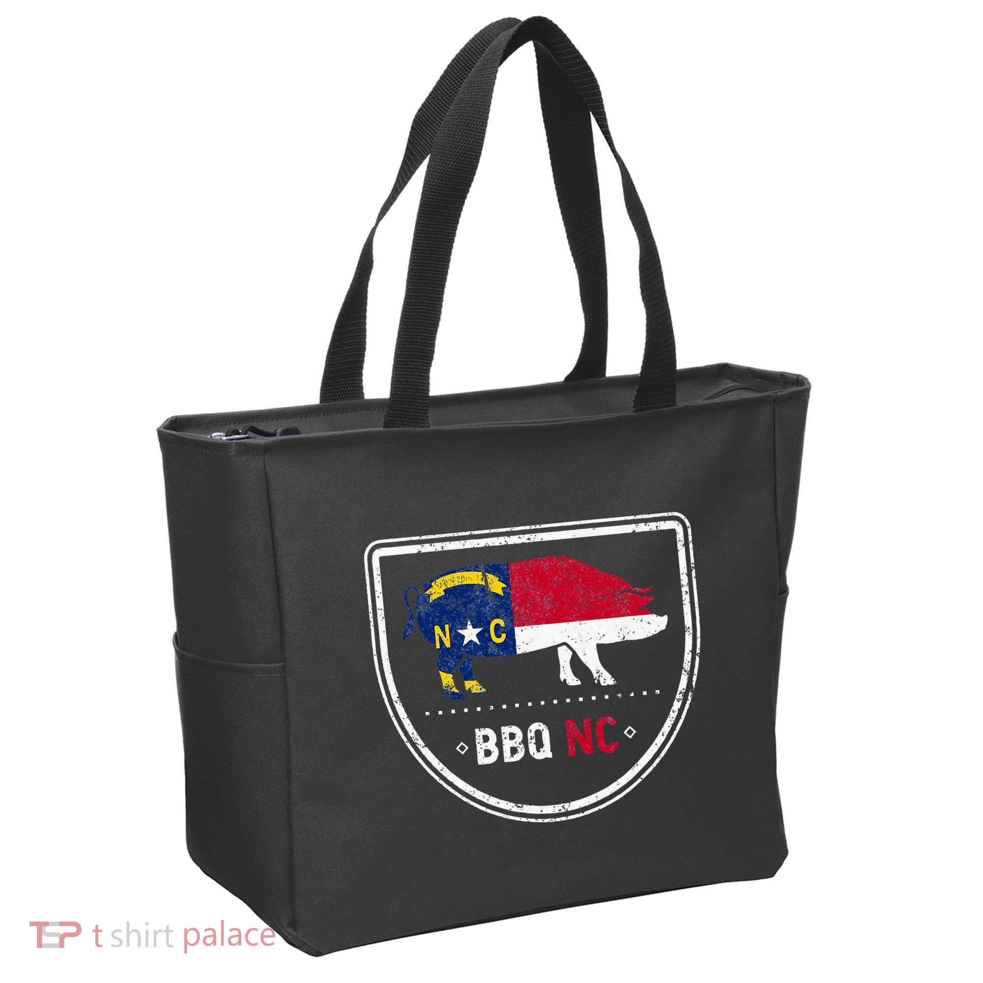 North Carolina State Flag Bbq Nc Tote Bag