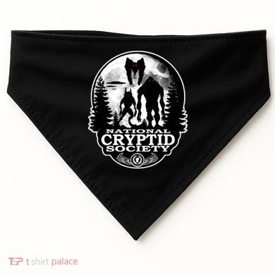 National Cryptid Society Mothman USA-Made Doggie Bandana