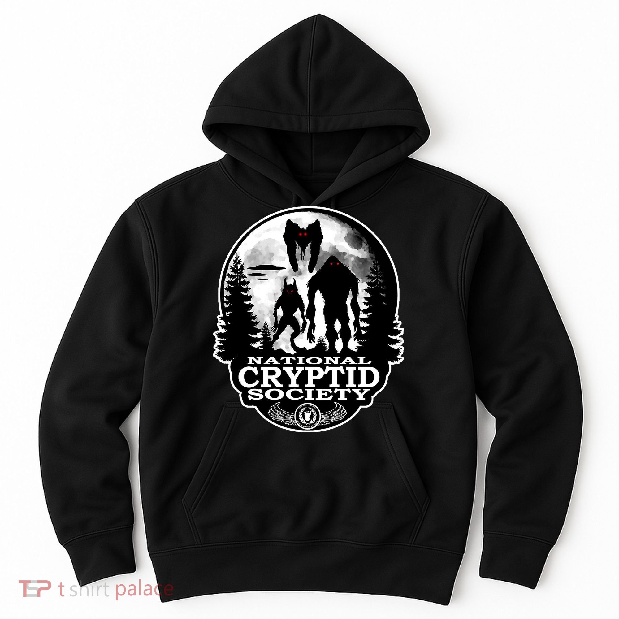 National Cryptid Society Mothman Hoodie