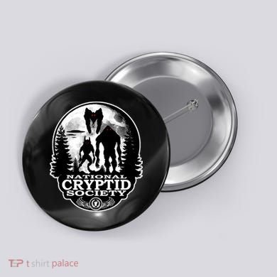 National Cryptid Society Mothman Button