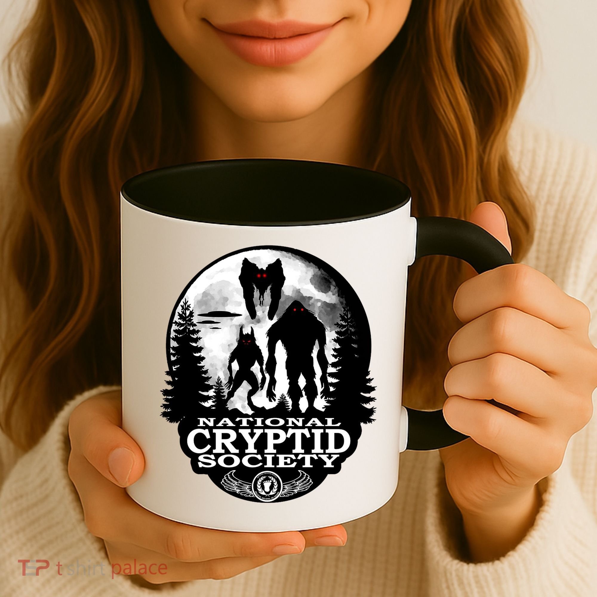 National Cryptid Society Mothman Coffee Mug
