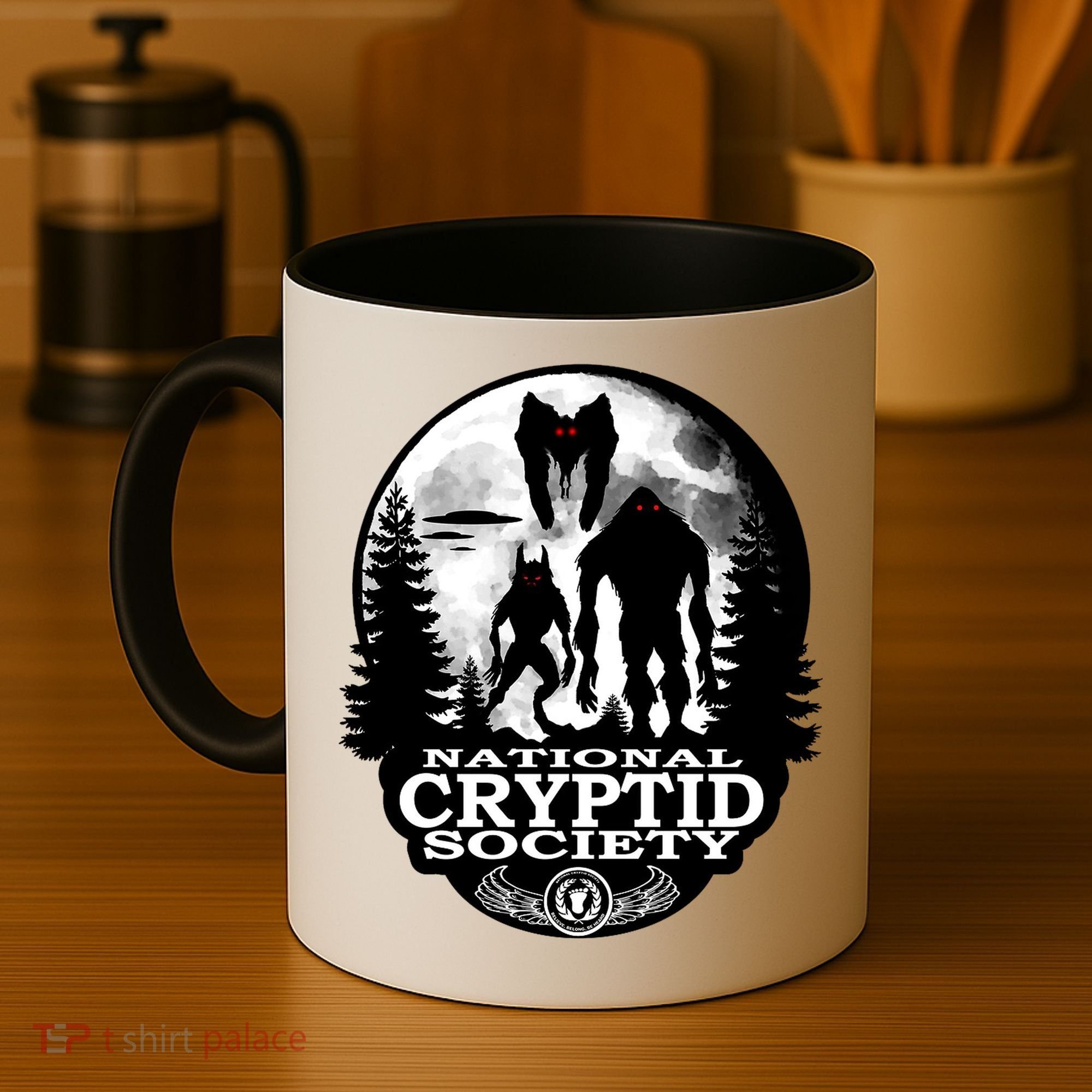 National Cryptid Society Mothman Coffee Mug