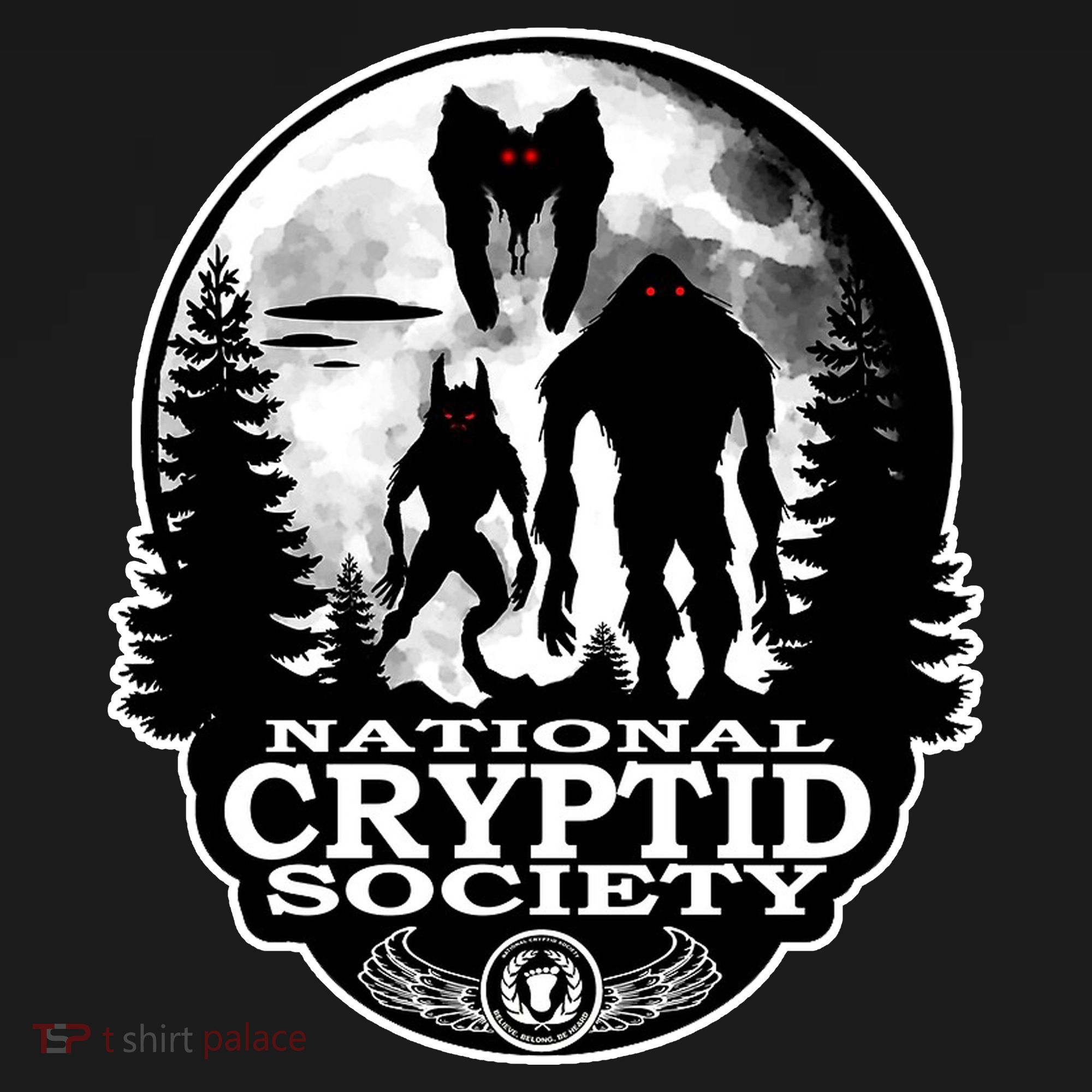 National Cryptid Society Mothman Coaster
