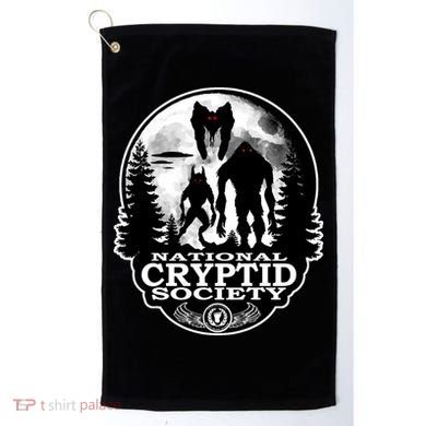 National Cryptid Society Mothman Golf Towel
