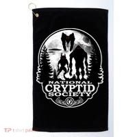 National Cryptid Society Mothman Golf Towel thumb 0