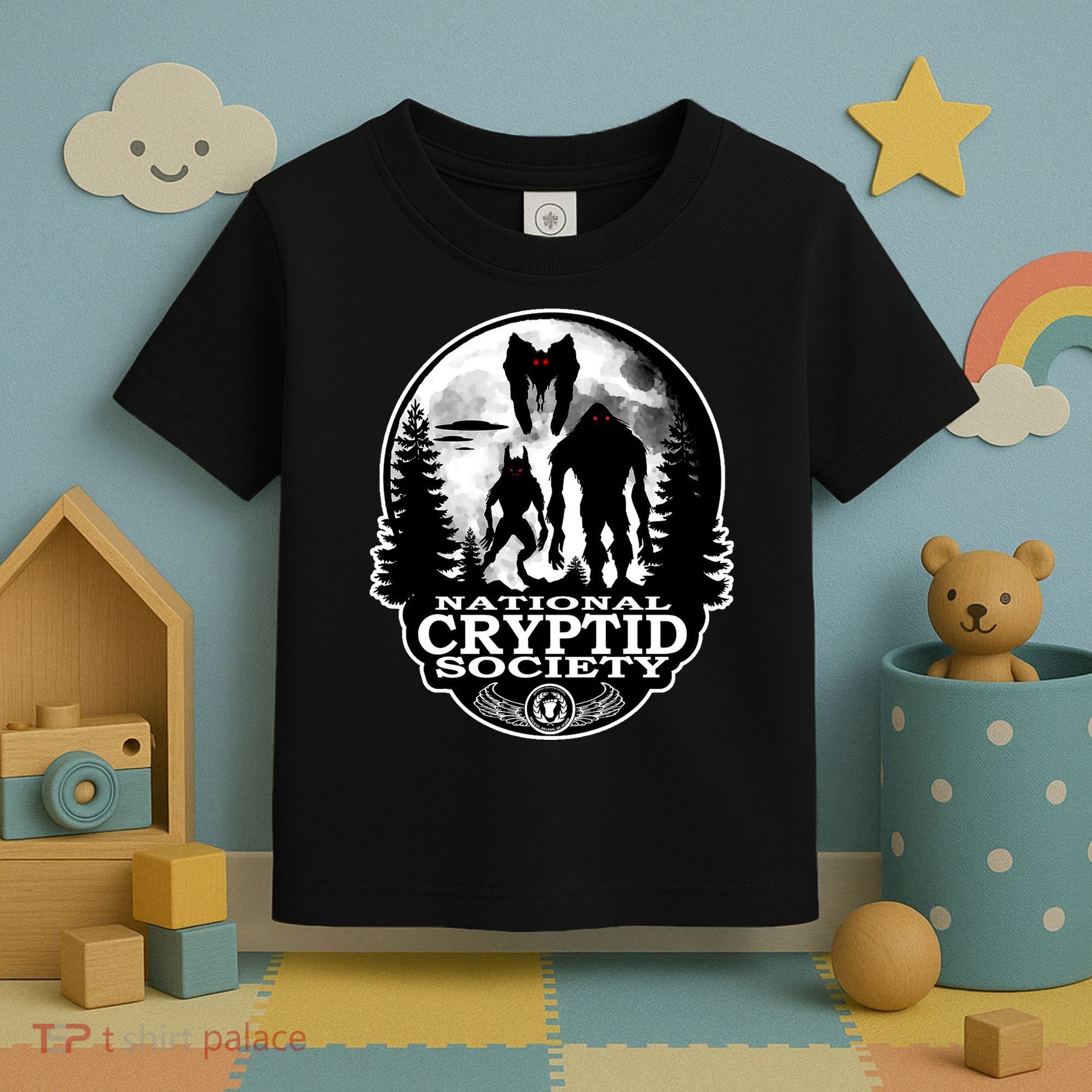 National Cryptid Society Mothman Toddler T-Shirt