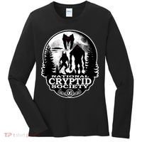 National Cryptid Society Mothman Women's Long Sleeve Shirt thumb 0